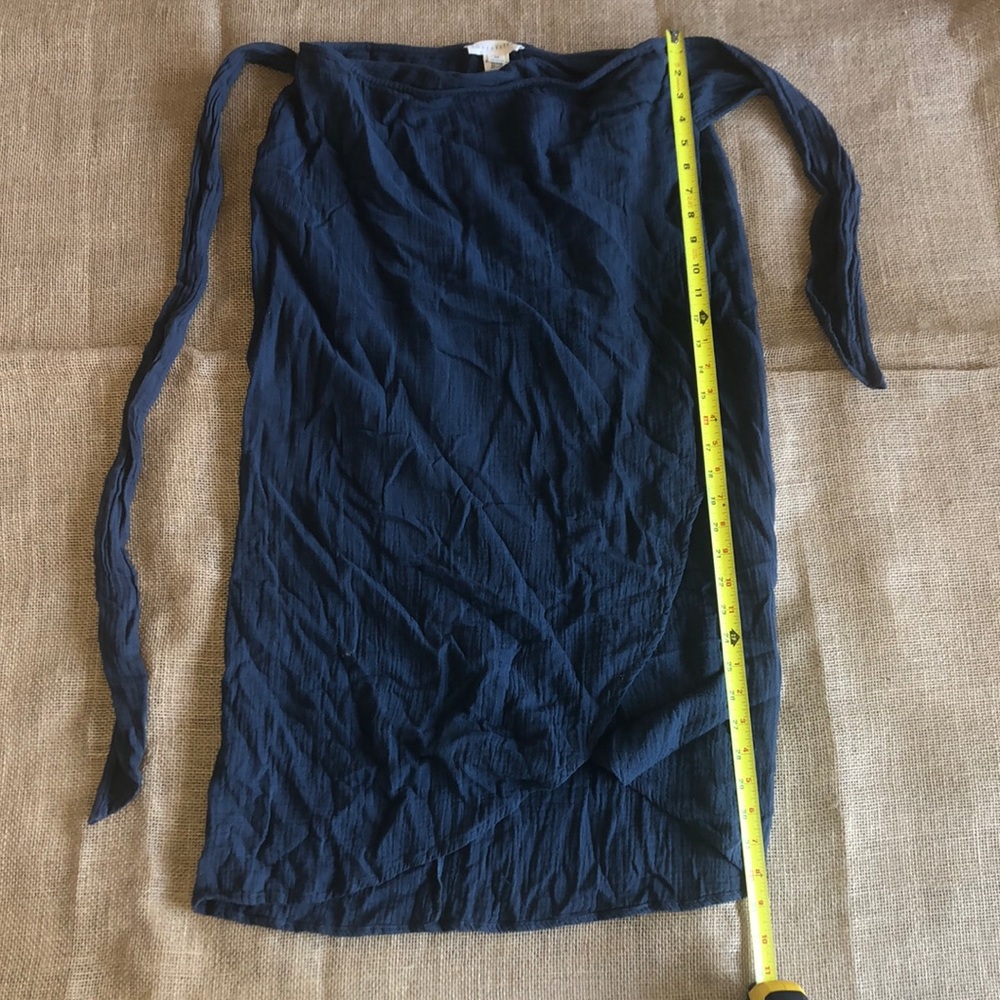 Cotton Gauze Tulip Wrap Skirt